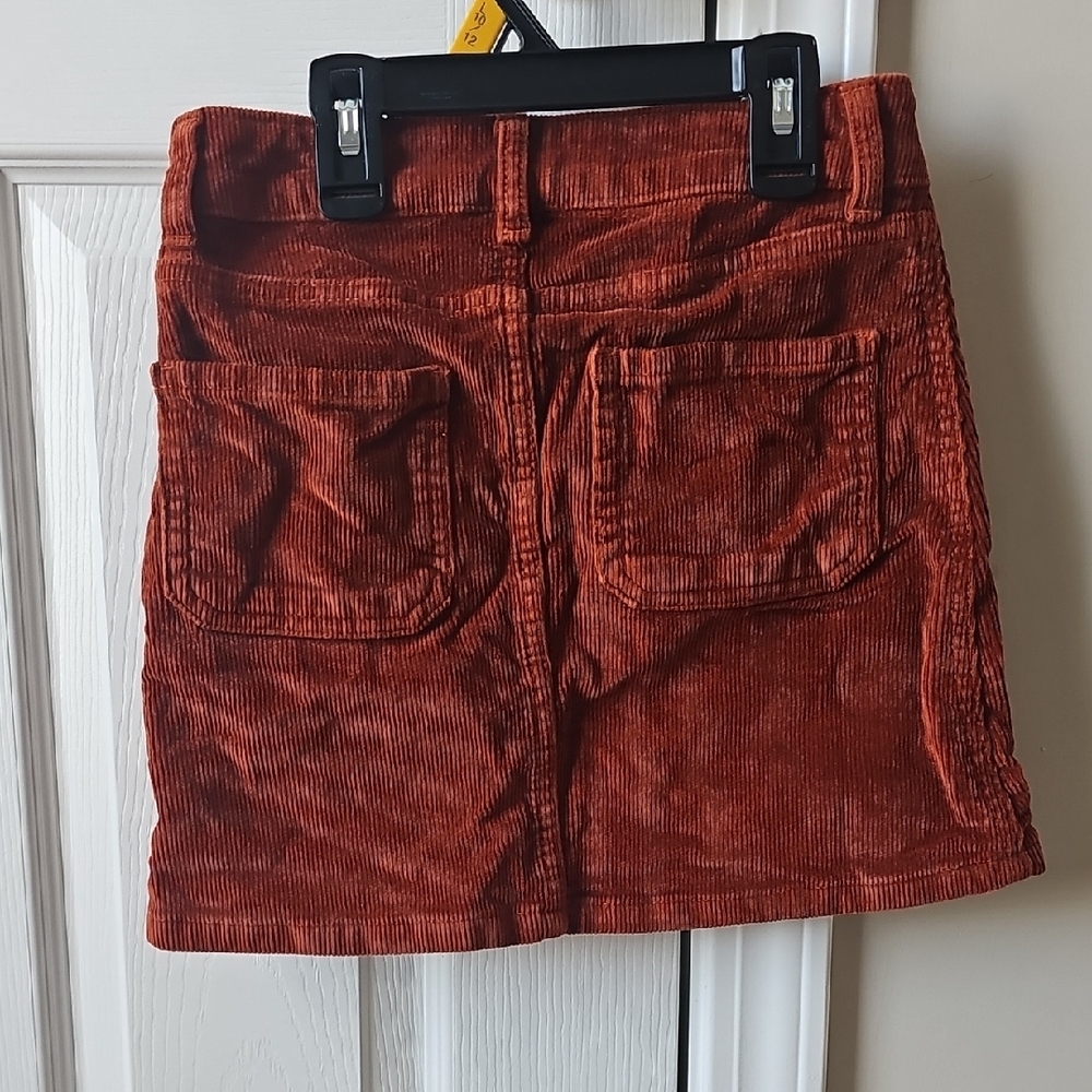 Cat & Jack Rust Corduroy Pencil Skirt - Picture 3 of 3
